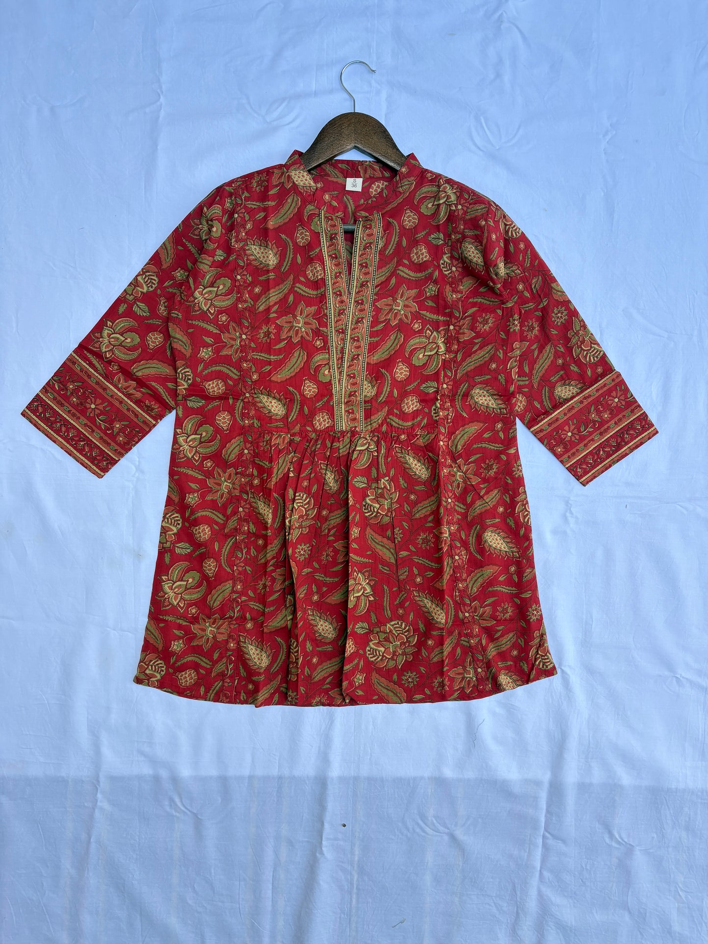 Bagru Style Top