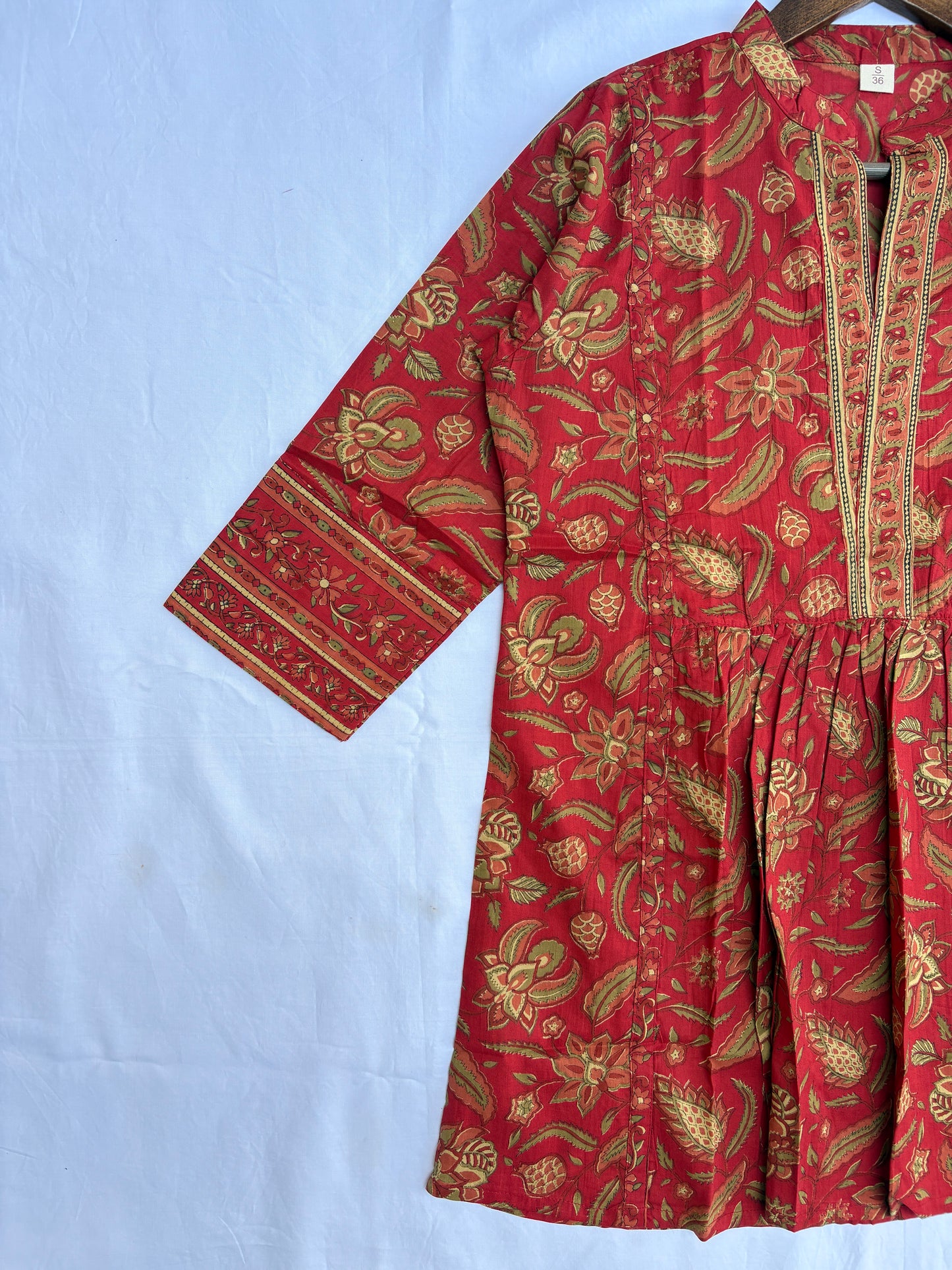 Bagru Style Top