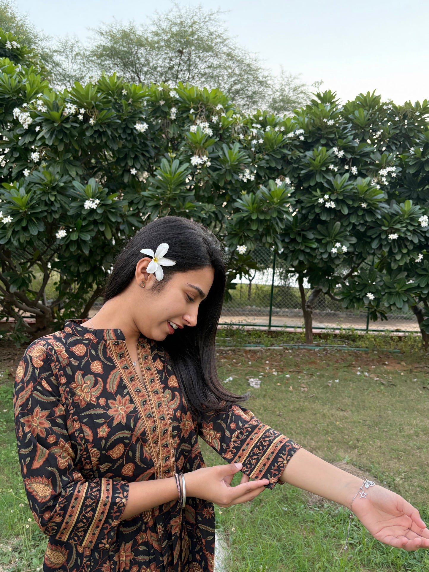 Bagru Style Top