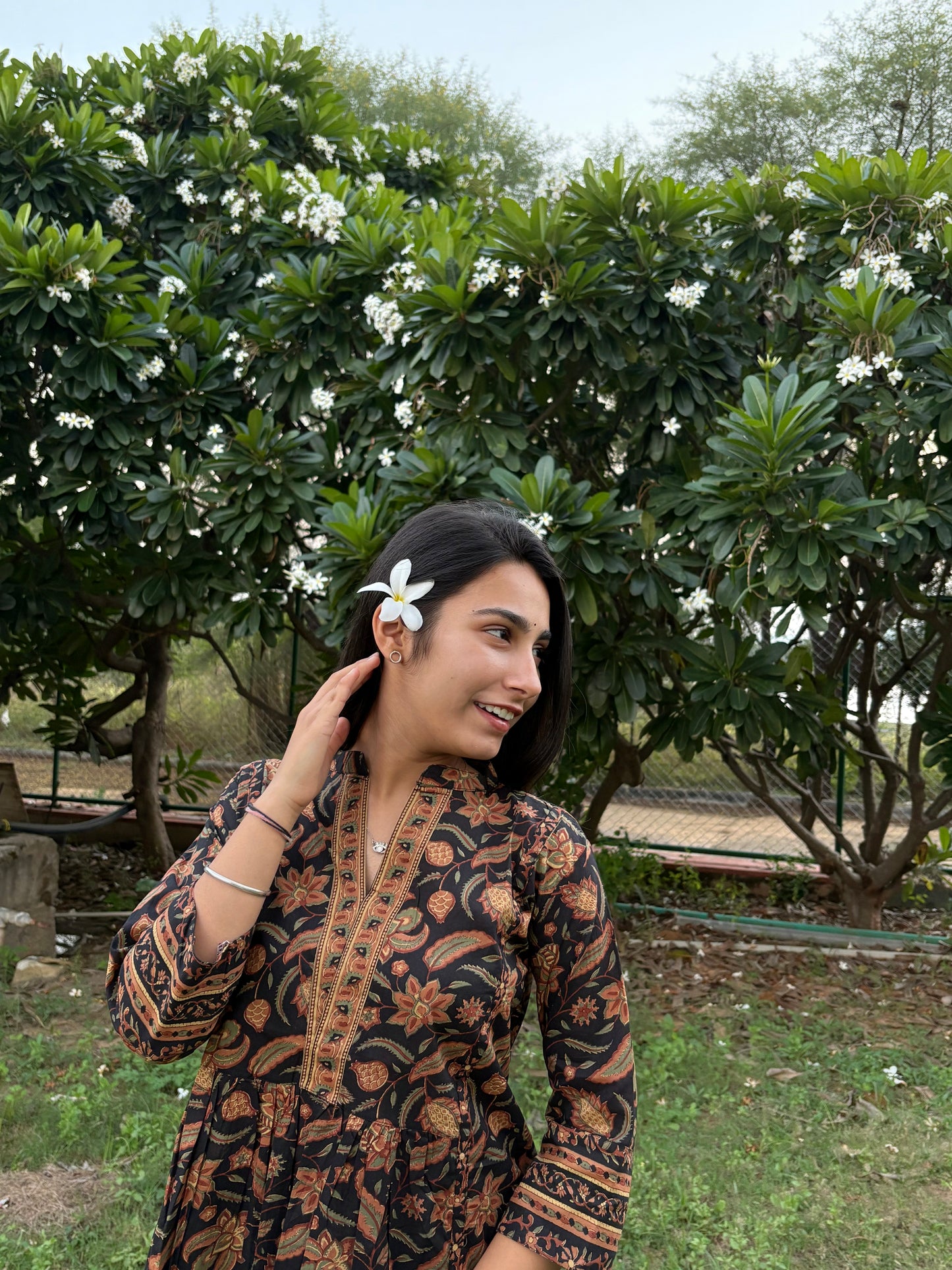 Bagru Style Top