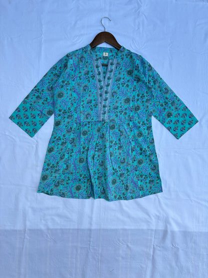 Bagru Style Top