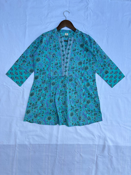 Bagru Style Top
