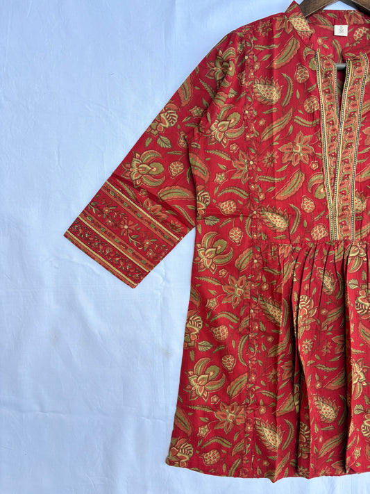 Bagru Style Top