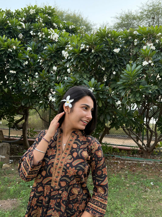 Bagru Style Top